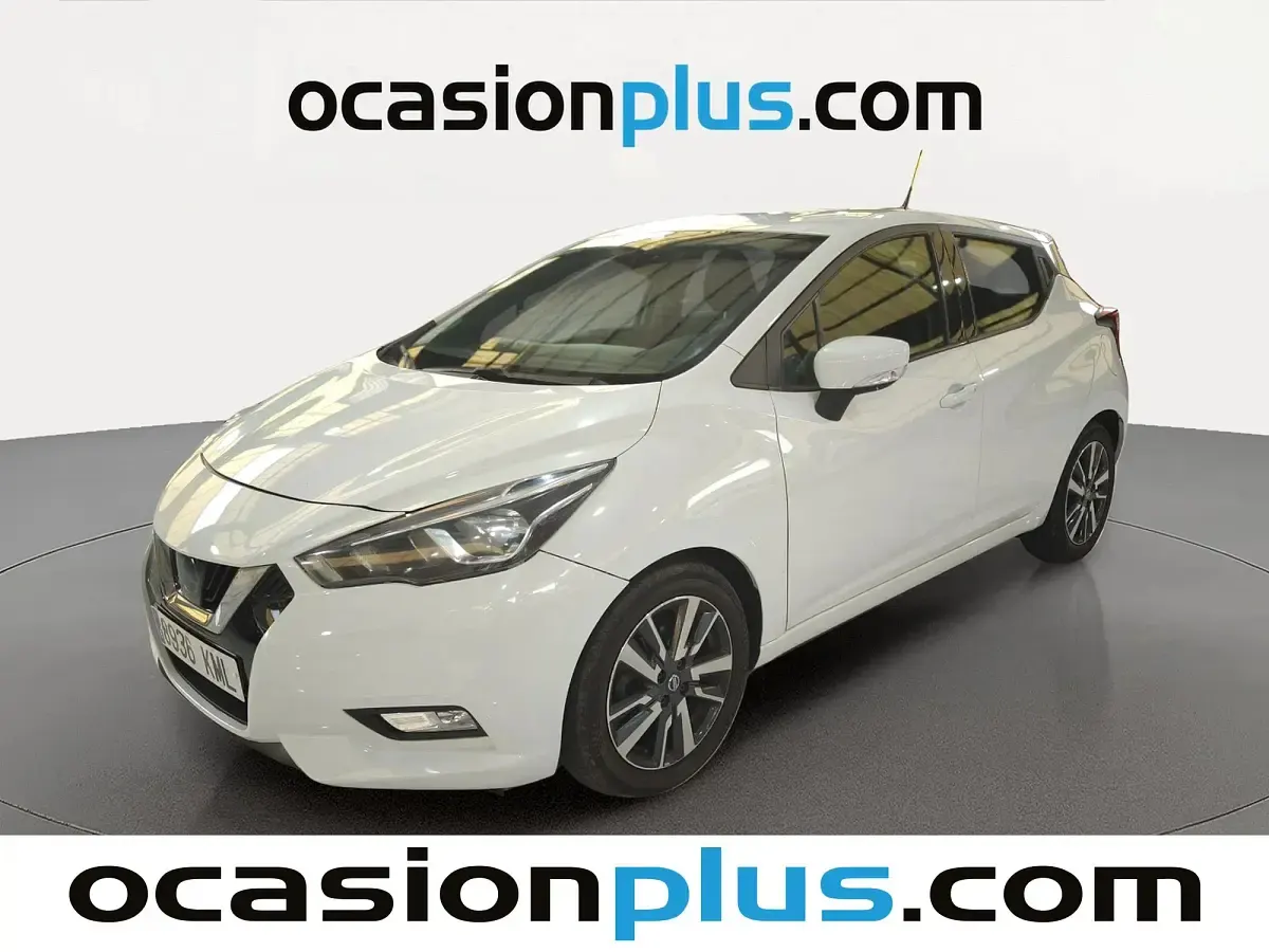 Usado Nissan Micra Acenta 90 CV (66 kW) 2018 Blanco Utilitario