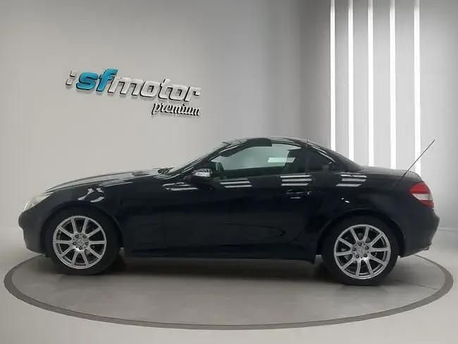 Usado Mercedes SLK200 163 CV (119 kW) 2004 Negro Descapotable