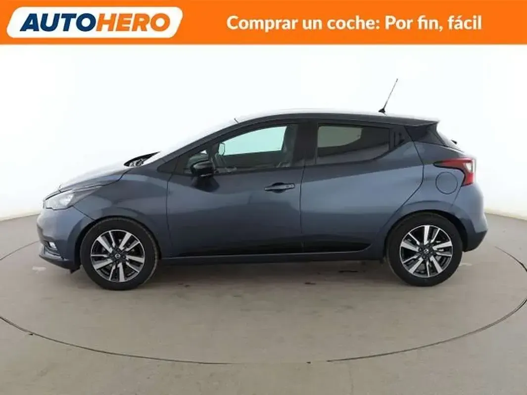 Usado Nissan Micra Acenta 101 CV (74 kW) 2021 Gris Utilitario