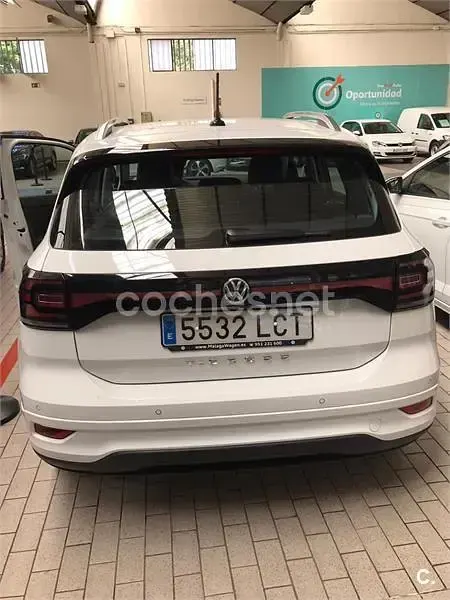 Usado VW T-Cross Sportline 115 CV (84 kW) 2019 Blanco SUV
