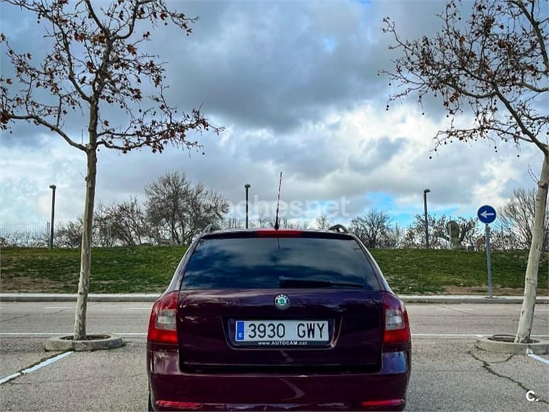 Usado Skoda Octavia Elegance 140 CV (102 kW) 2010 Granate Berlina
