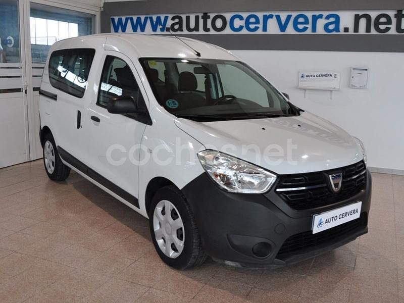 Blanco Usado 2018 Dacia Dokker Ambiance Monovolumen | 11.500 € (Precio justo) - Imagen 1/4