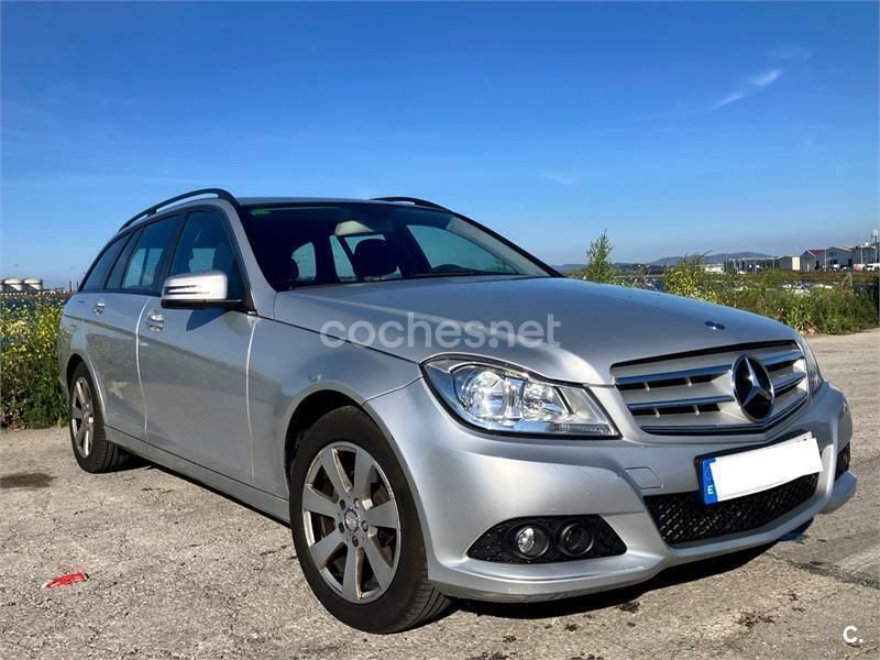 Gris / plata Usado 2012 Mercedes C200 Familiar | 9800 € (Precio justo) - Imagen 1/4