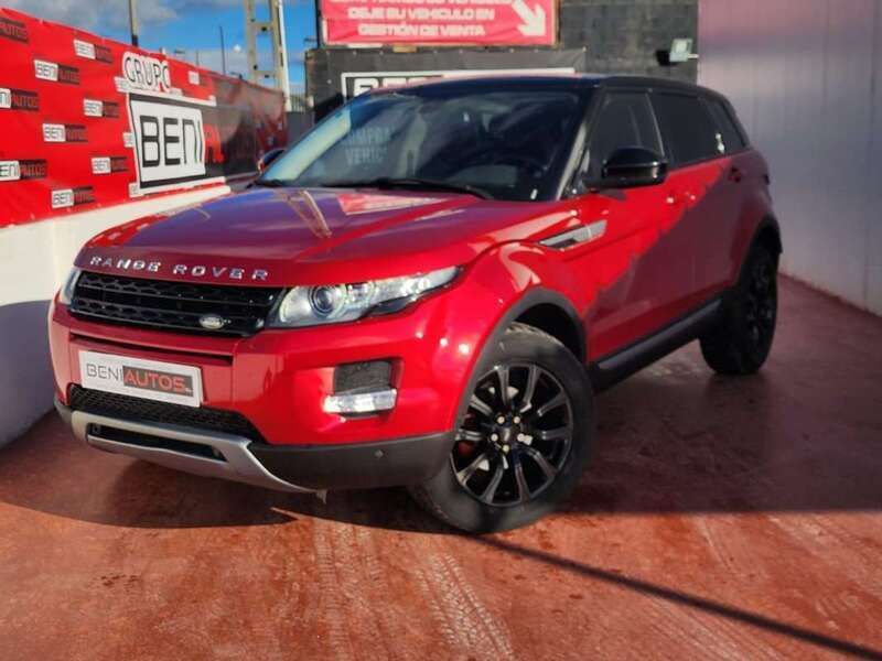 Rojo Usado 2014 Land Rover Range Rover evoque Prestige SUV | 17.990 € (Precio justo) - Imagen 1/4