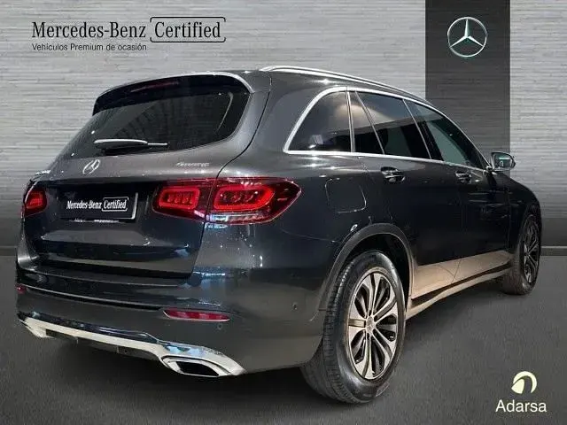 Usado Mercedes GLC200 163 CV (119 kW) 2022 Gris grafito SUV