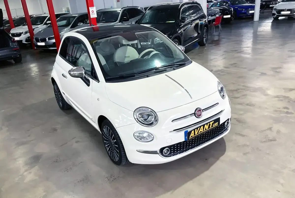 Usado Fiat 500 Mirror 69 CV (50 kW) 2018 Blanco Utilitario