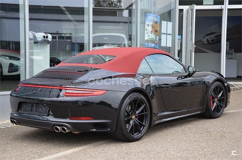 Usado Porsche 911 Carrera 4S Cabriolet 400 CV (294 kW) 2016 Negro Descapotable