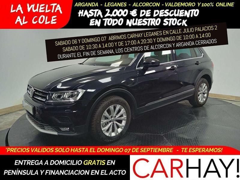 Negro Usado 2019 VW Tiguan Edition SUV | 21.490 € (Super precio) - Imagen 1/4