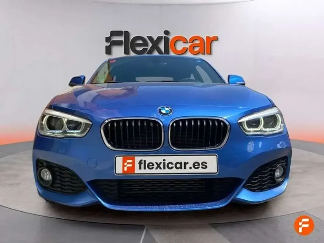 Usado BMW 116 116 CV (85 kW) 2016 Azul Utilitario