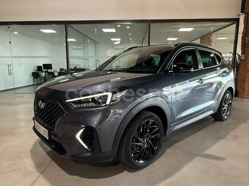 Gris / plata Usado 2020 Hyundai Tucson N Line SUV | 18.900 € (Un poco caro) - Imagen 1/4