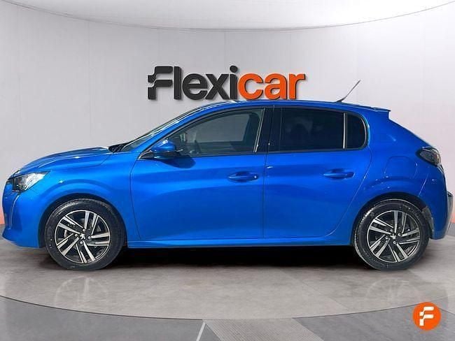 Usado Peugeot 208 Allure 100 CV (73 kW) 2019 Azul Utilitario