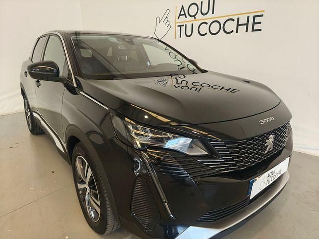 Usado Peugeot 3008 Allure 130 CV (95 kW) 2022 Negro SUV