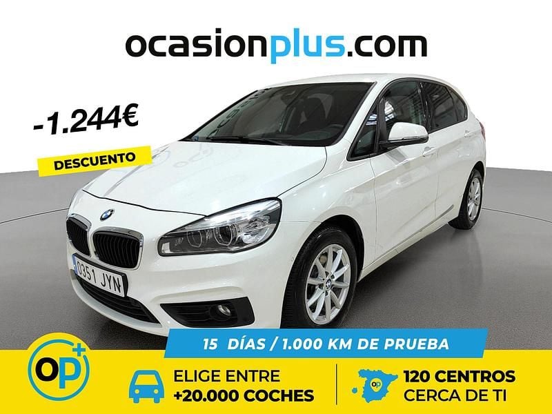 Usado BMW 218 Active Tourer 150 CV (110 kW) 2017 Blanco Monovolumen