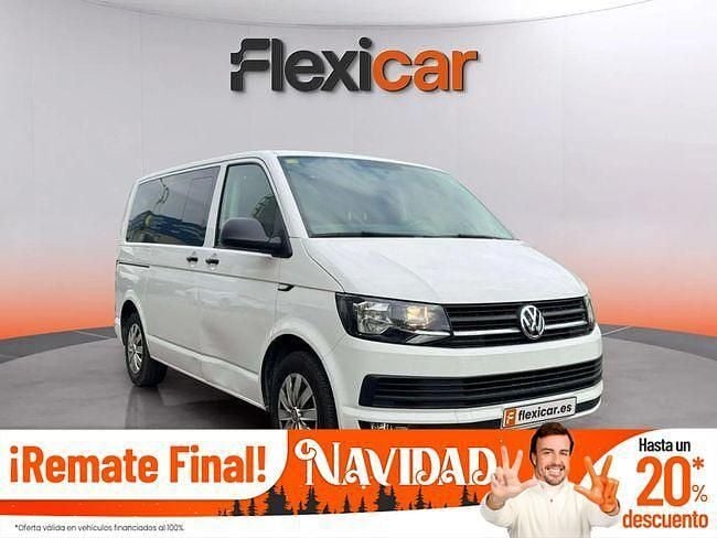 Blanco Usado 2017 VW Caravelle Trendline Monovolumen | 26.990 € (Precio justo) - Imagen 1/4