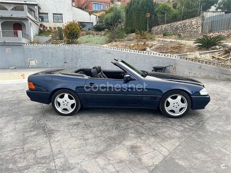 Usado Mercedes SL320 231 CV (169 kW) 1995 Azul Descapotable