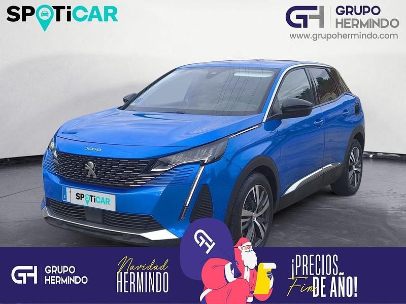 Azul Usado 2022 Peugeot 3008 Allure SUV | 20.500 € (Precio justo) - Imagen 1/4