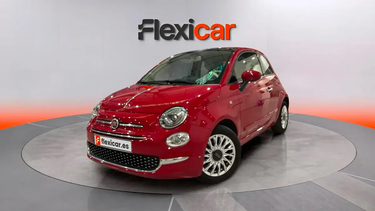 Usado Fiat 500 69 CV (50 kW) 2019 Rojo Descapotable