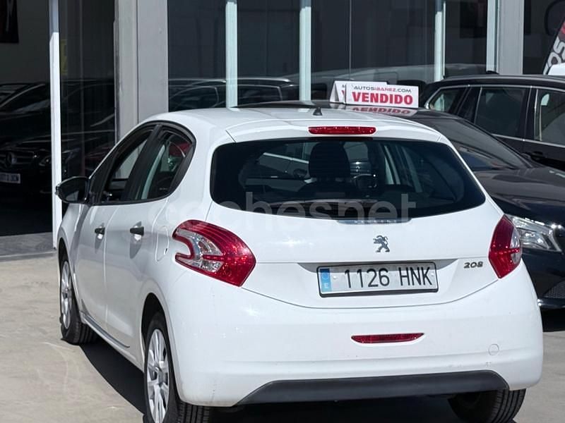 Usado Peugeot 208 Business-Line 68 CV (50 kW) 2013 Blanco Utilitario