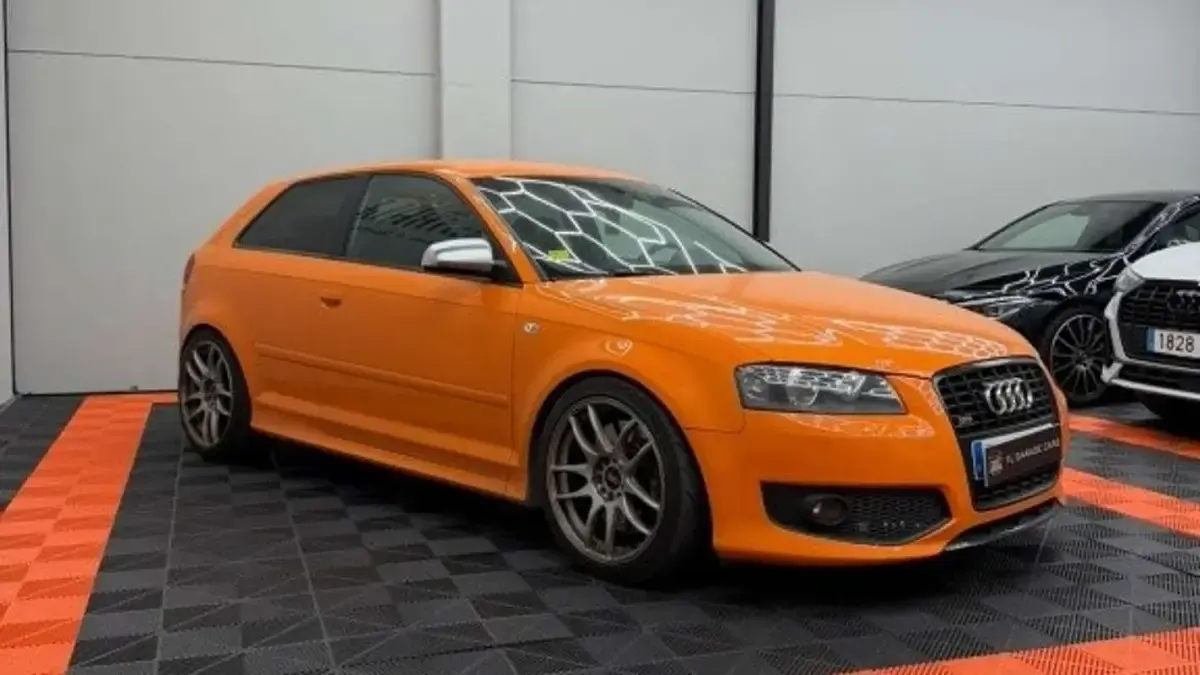 Usado Audi S3 Sportback 265 CV (194 kW) 2008 Naranja Utilitario