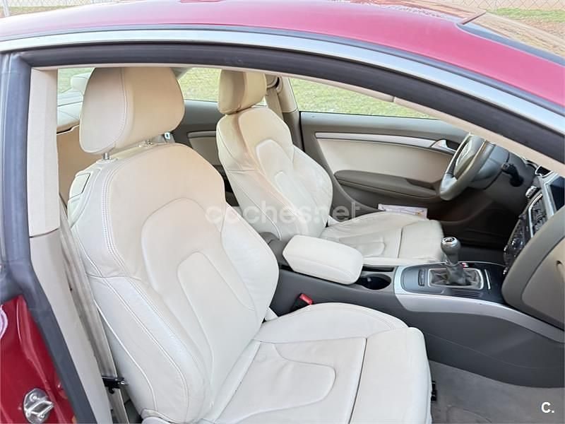 Usado Audi A5 211 CV (155 kW) 2009 Rojo Coupe