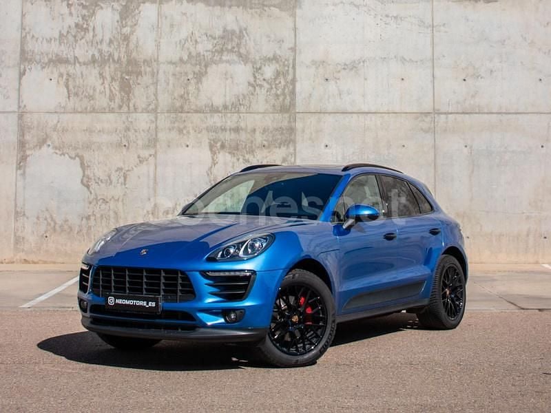 Azul Usado 2018 Porsche Macan SUV | 39.700 € (Precio justo) - Imagen 1/4