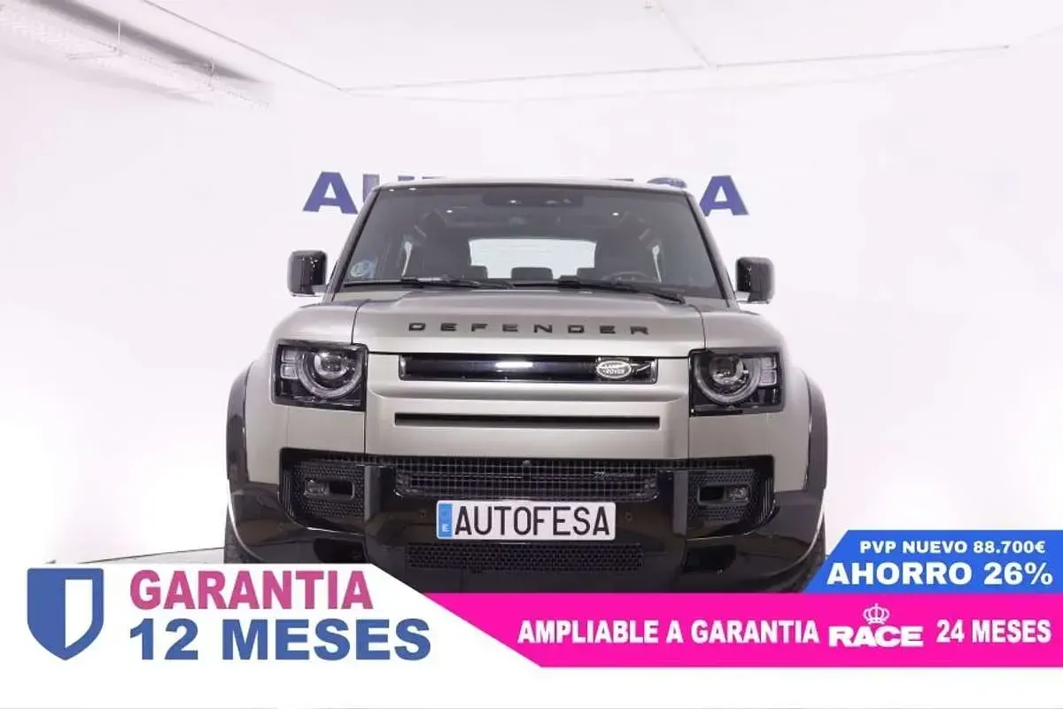 Usado Land Rover Defender 400 CV (294 kW) 2022 Verde SUV