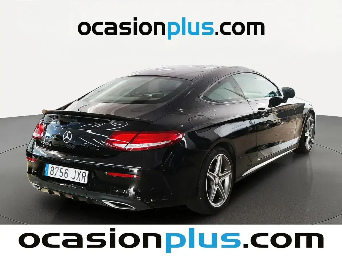 Usado Mercedes C220 170 CV (125 kW) 2017 Negro Coupe