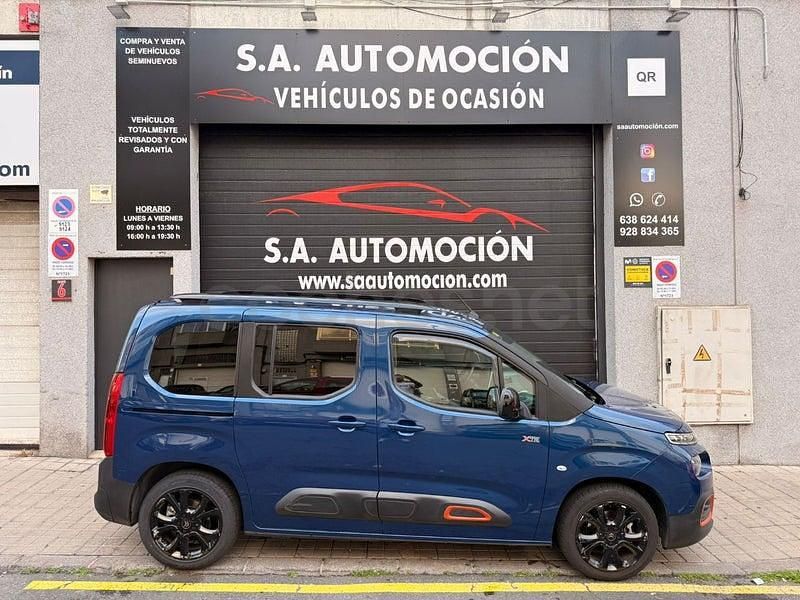 Usado Citroën Berlingo Feel 110 CV (80 kW) 2019 Azul Monovolumen