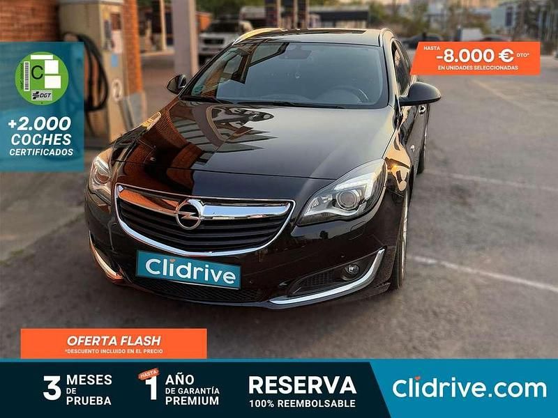 Negro Usado 2017 Opel Insignia Excellence Familiar | 11.990 € (Precio justo) - Imagen 1/3