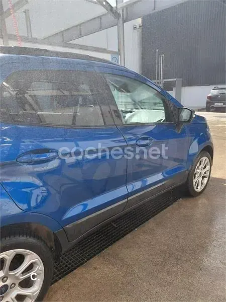 Usado Ford Ecosport Trend 125 CV (91 kW) 2019 Azul SUV
