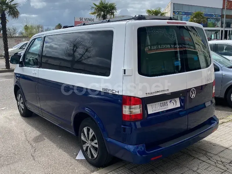 Usado VW T5 102 CV (75 kW) 2010 Azul Van
