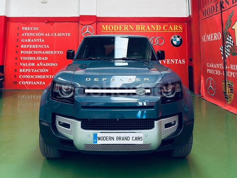 Azul Usado 2022 Land Rover Defender SUV | 48.490 € (Super precio) - Imagen 1/4