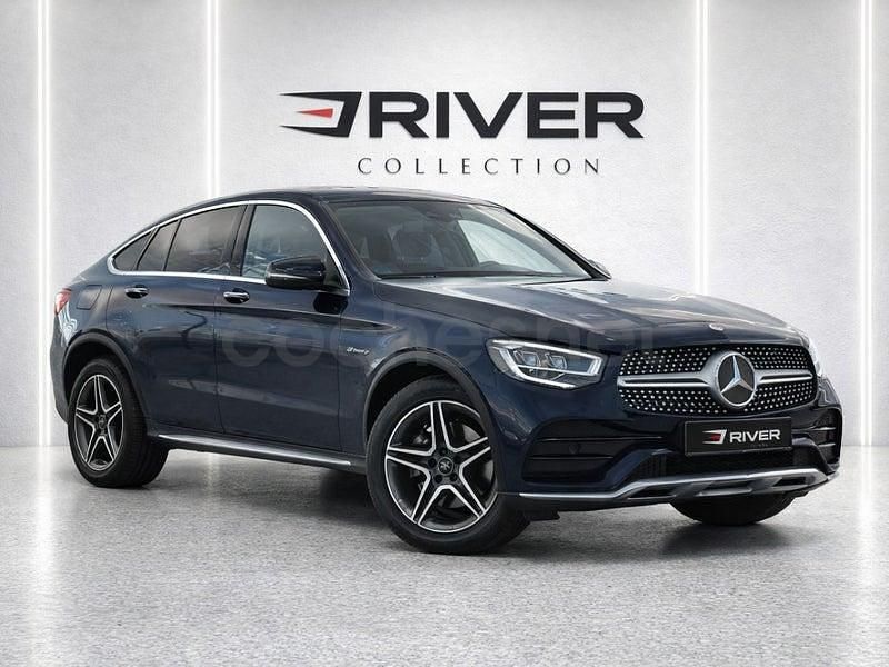 Usado Mercedes GLC300e 320 CV (235 kW) 2023 Azul Coupe