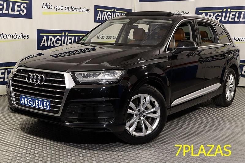 Negro Usado 2016 Audi Q7 S-Line SUV | 31.800 € (Precio justo) - Imagen 1/4