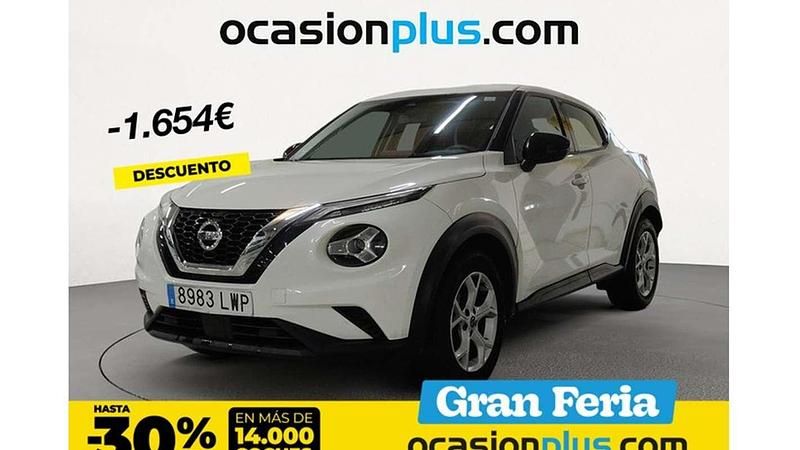 Blanco Usado 2022 Nissan Juke Acenta SUV | 15.173 € (Precio justo) - Imagen 1/4