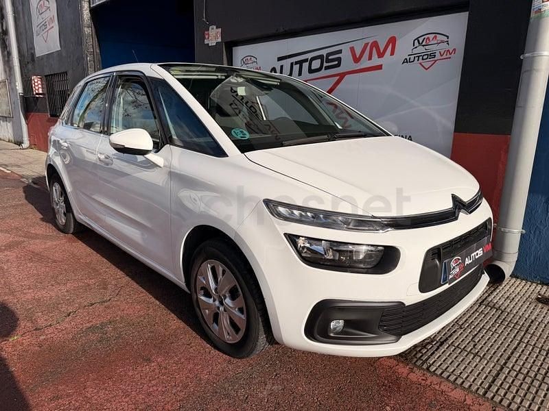 Usado Citroën C4 Picasso Feel 100 CV (73 kW) 2018 Blanco Monovolumen