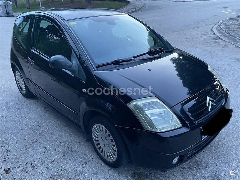Usado Citroën C2 75 CV (55 kW) 2008 Negro Utilitario