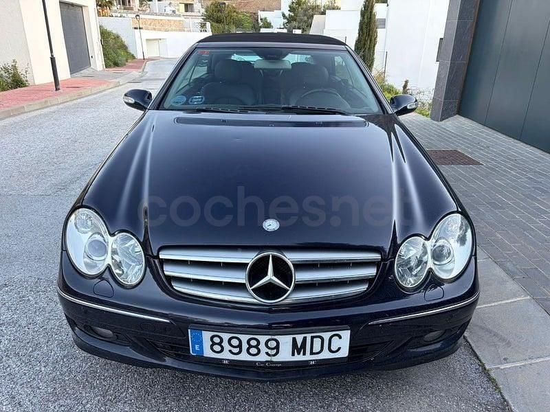 Usado Mercedes CLK320 Avantgarde 224 CV (164 kW) 2006 Azul Descapotable