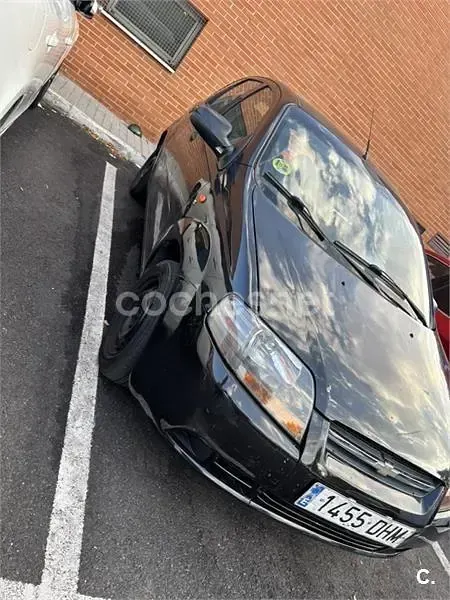 Usado Chevrolet Kalos SE 72 CV (52 kW) 2005 Negro Berlina