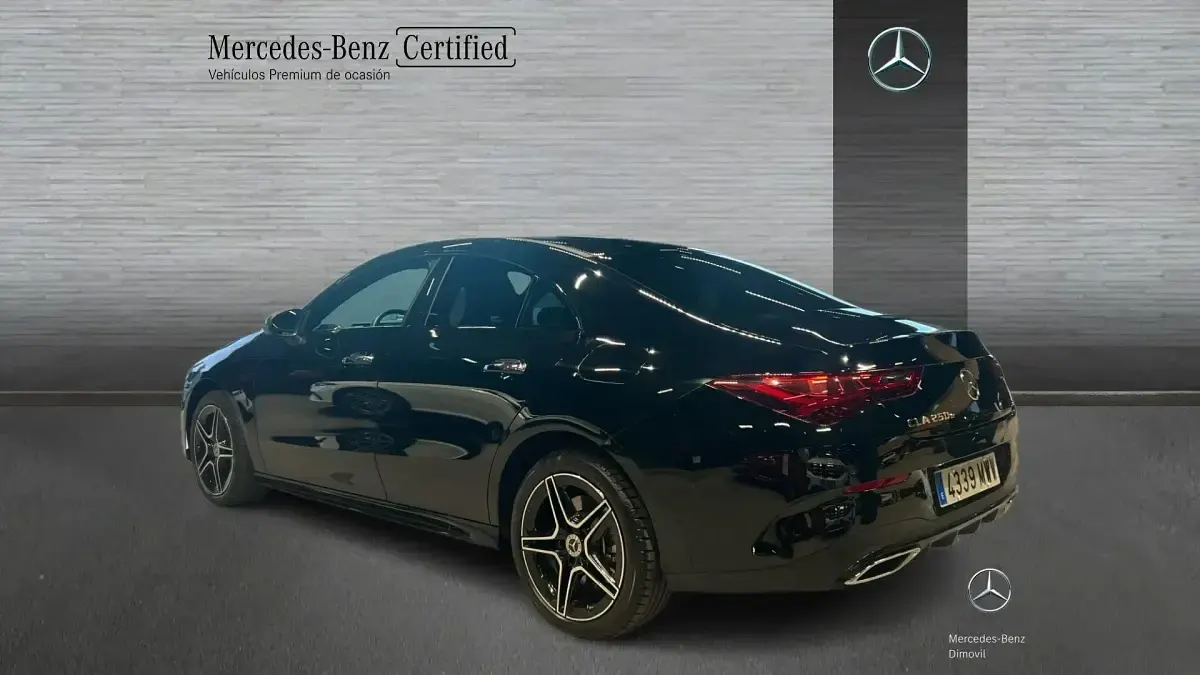Usado Mercedes CLA250e AMG line 218 CV (160 kW) 2024 Negro noche Coupe