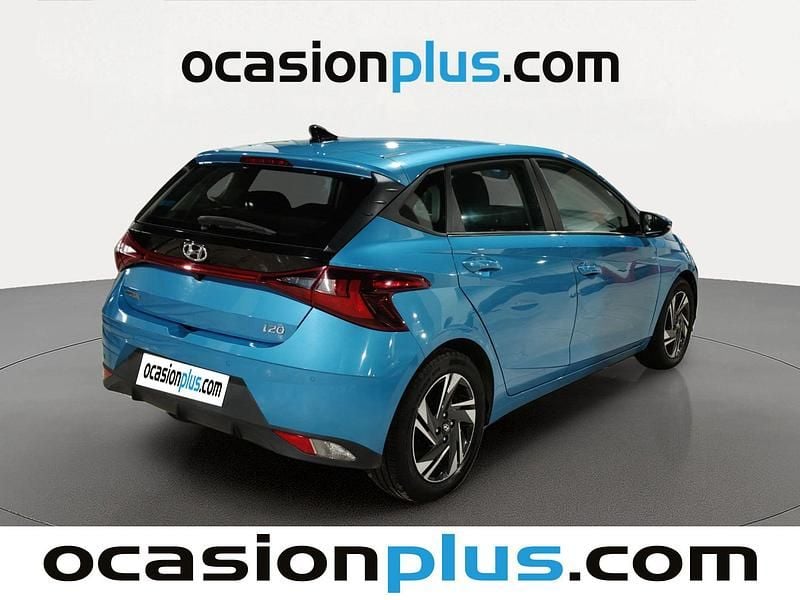 Usado Hyundai i20 84 CV (61 kW) 2022 Azul Utilitario