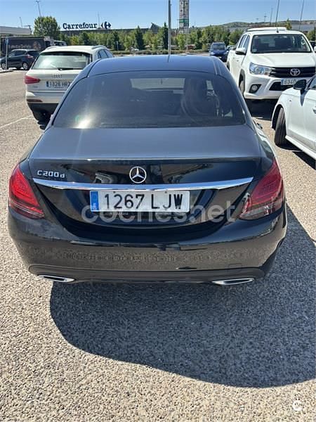 Usado Mercedes C200 160 CV (117 kW) 2020 Negro Berlina