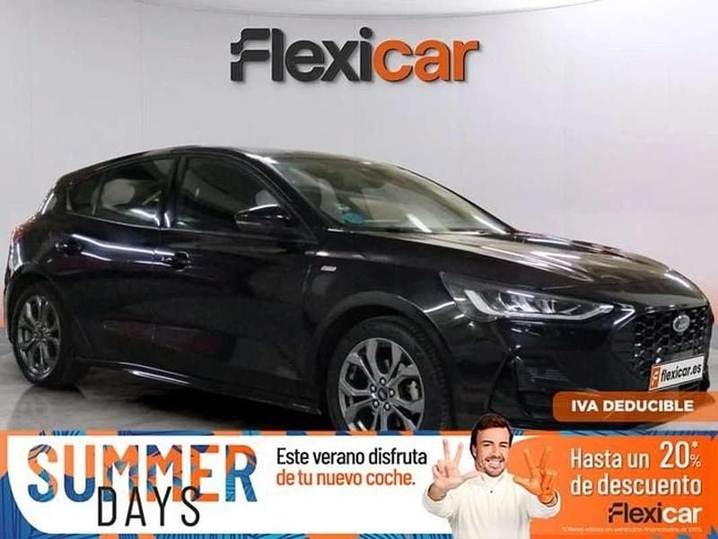 Negro Usado 2023 Ford Focus ST-Line Berlina | 17.590 € (Precio justo) - Imagen 1/4