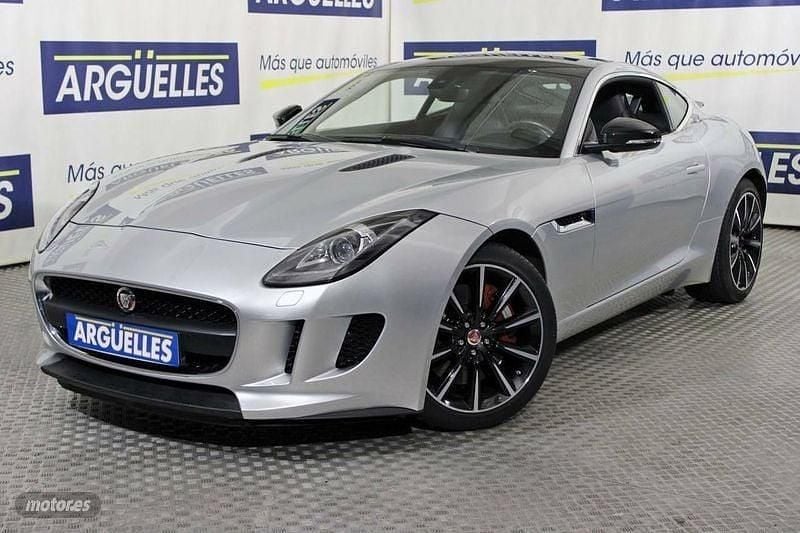 Plateado Usado 2014 Jaguar F-Type Coupe | 45.990 € - Imagen 1/4