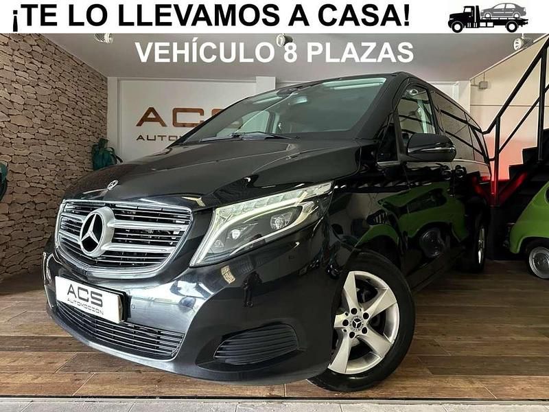 Usado Mercedes V220 Exclusive 163 CV (119 kW) 2019 Negro Monovolumen