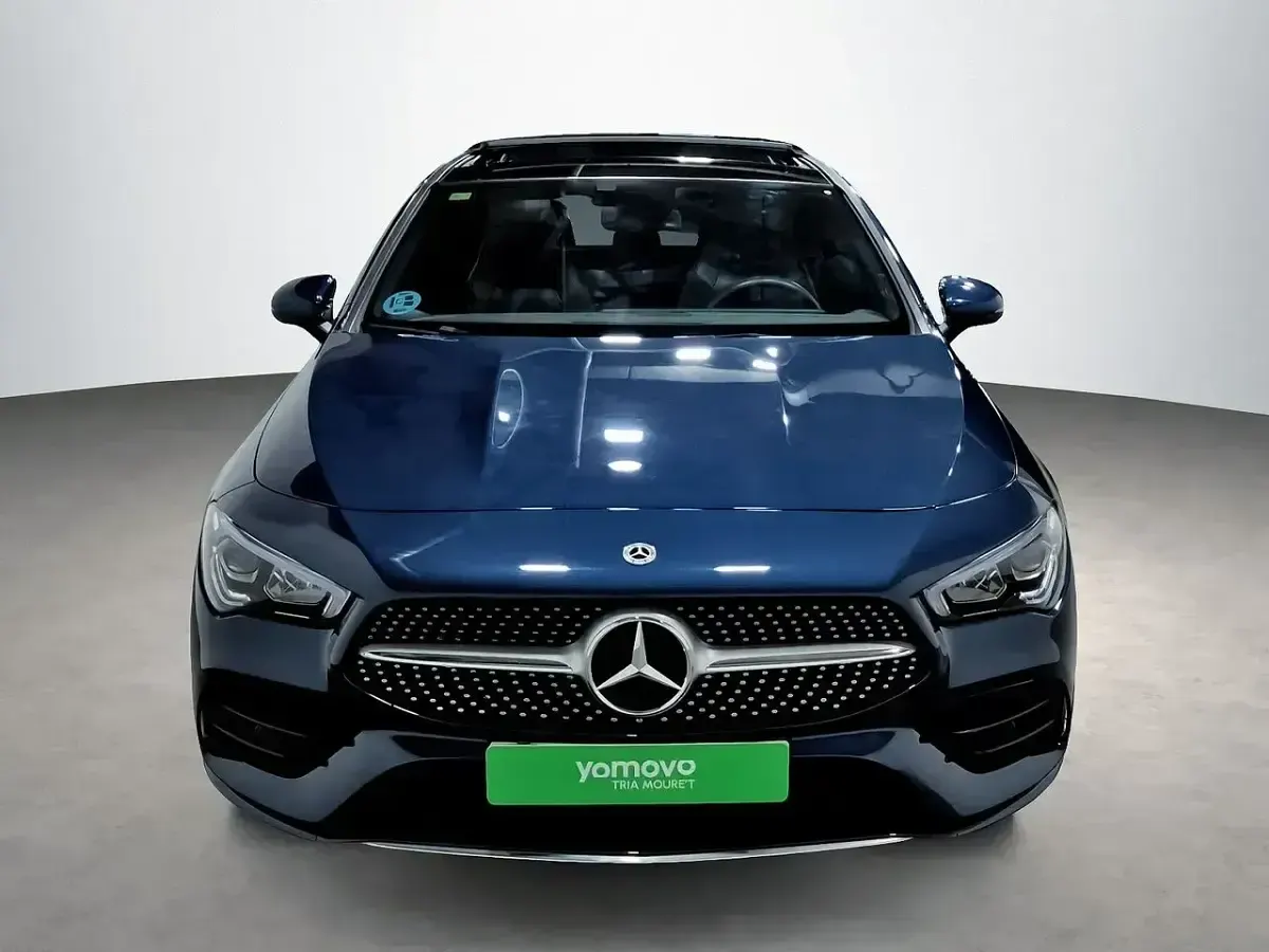 Usado Mercedes CLA200 163 CV (119 kW) 2022 Azul Coupe