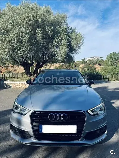 Usado Audi A3 S-Line 110 CV (80 kW) 2016 Gris / plata Berlina