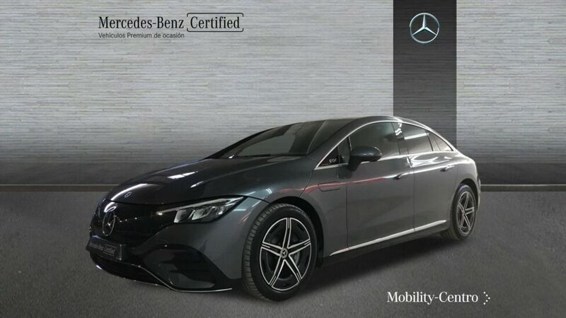 Selenitgrey metallic paint Usado 2024 Mercedes EQE350 AMG line Berlina | 58.900 € - Imagen 1/4
