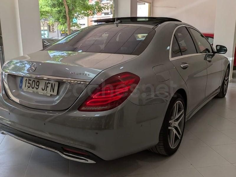 Usado Mercedes S350 258 CV (189 kW) 2015 Gris / plata Berlina