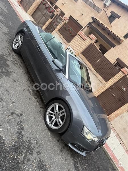 Usado Audi A5 Cabriolet S-Line 177 CV (130 kW) 2014 Gris / plata Descapotable